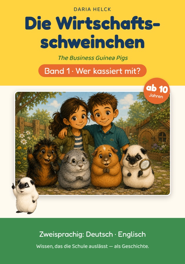 The Business Guinea Pigs – Volume 1: Wer kassiert mit? (Who takes a cut?)