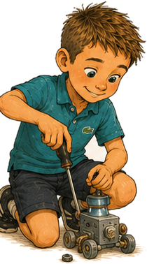 Christian, der Tüftler