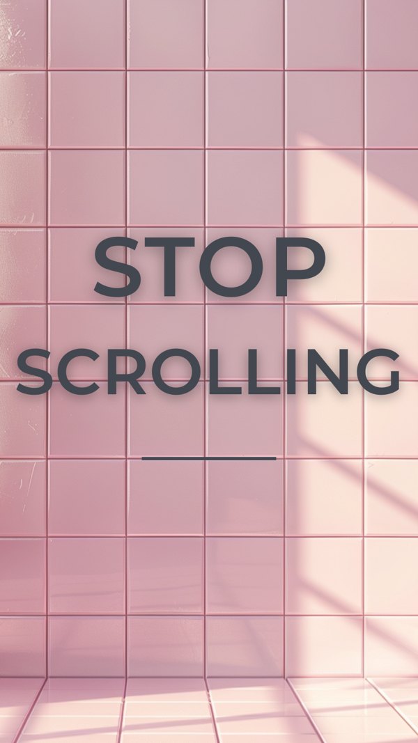 FLITCH Handy-Wallpaper Stop Scrolling – Erinnerung gegen gedankenloses Scrollen