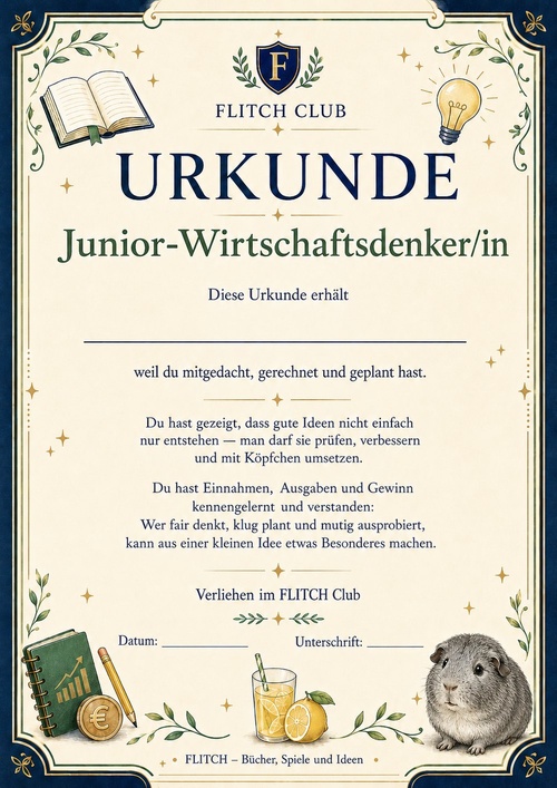 Vorschau: Junior-Wirtschaftsdenker