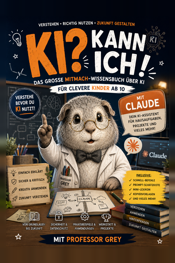 KI? Kann ich! El gran libro práctico sobre la IA, con el Profesor Grey