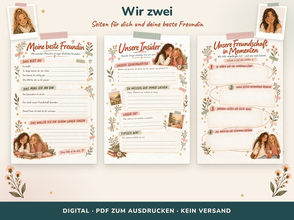 Kapitel Wir zwei: beste Freundin, Insider und Freundschafts-Momente (Golden Moments, FLITCH)