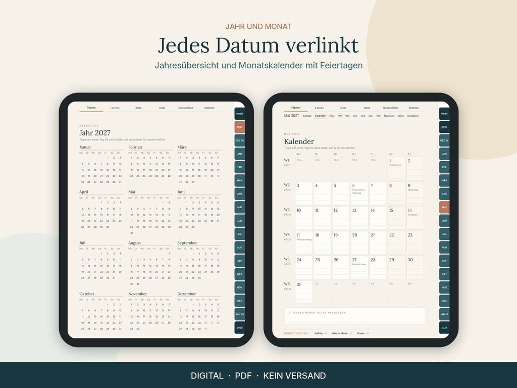 04 Jahr und Monat