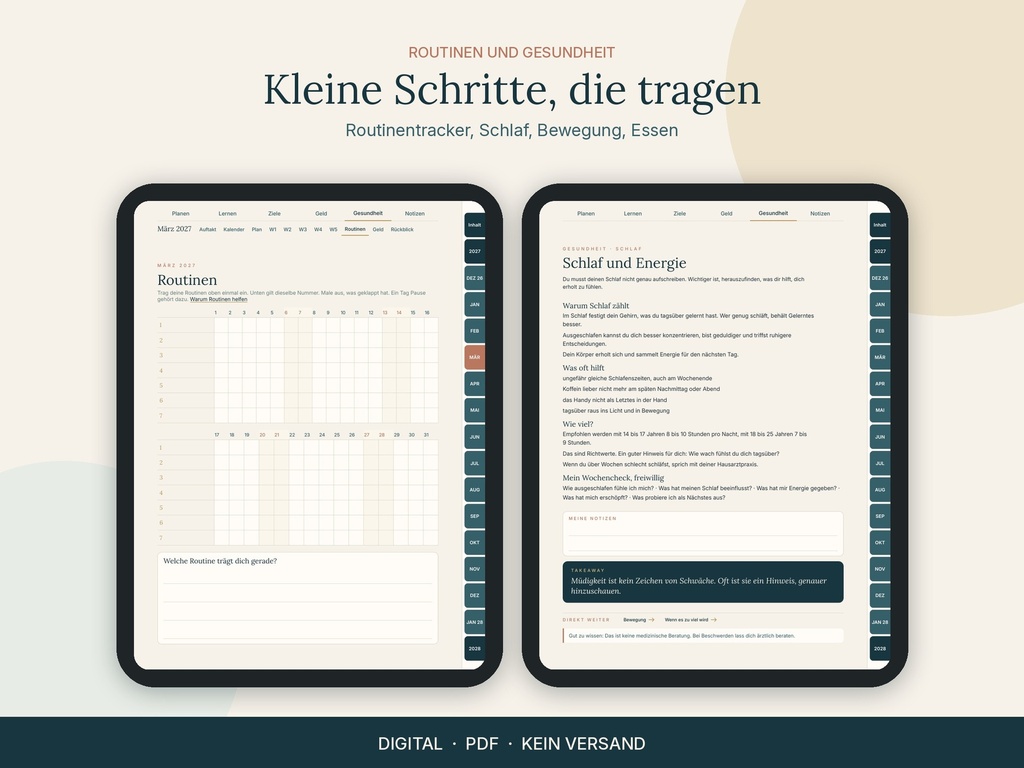 10 Routinen und Gesundheit