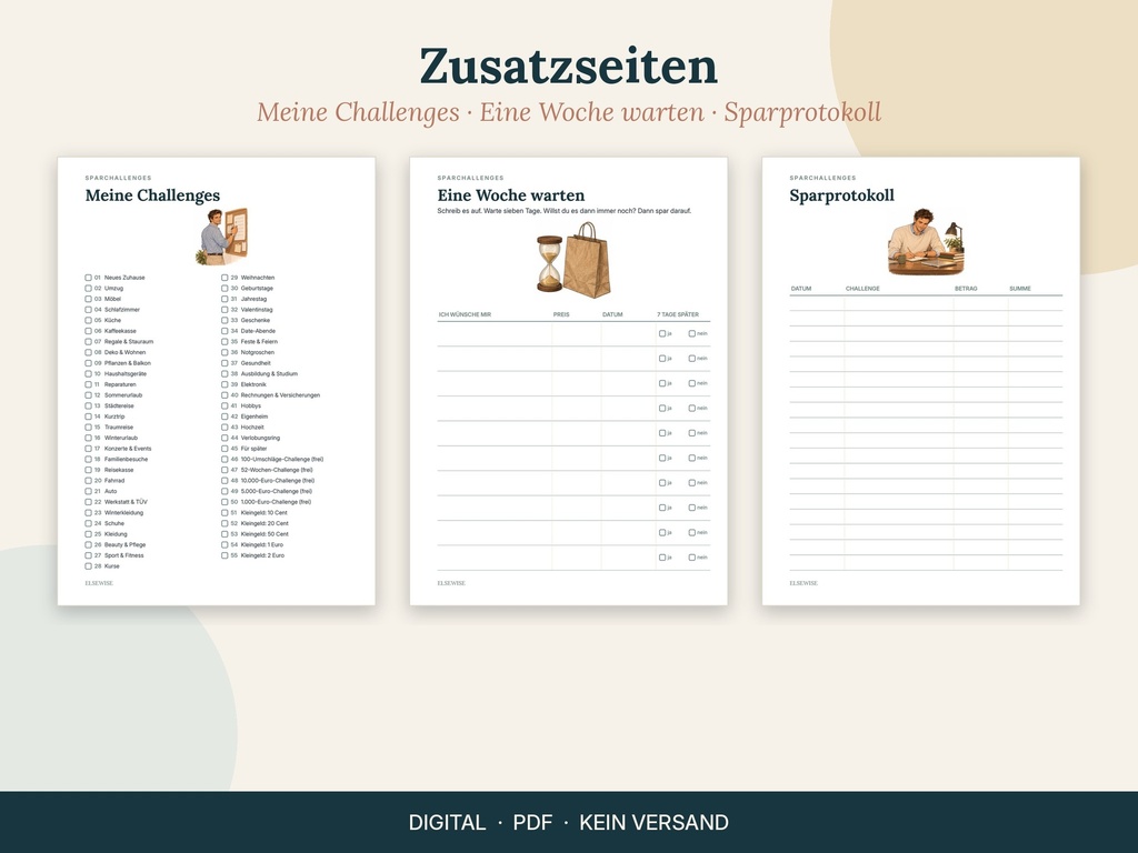 7 Zusatzseiten
