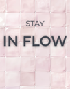 Stay In Flow – minimalistisches Poster zum Ausdrucken (FLITCH Focus Mode On)