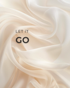 Let It Go – minimalistisches Poster zum Ausdrucken (FLITCH Calm & Soft)