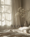 Flow With Life – minimalistisches Poster zum Ausdrucken (FLITCH Soft Feminine)