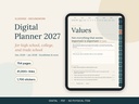 GROUNDWORK 2027 digital student planner – ELSEWISE, US English edition (hyperlinked, 1,700 stickers)